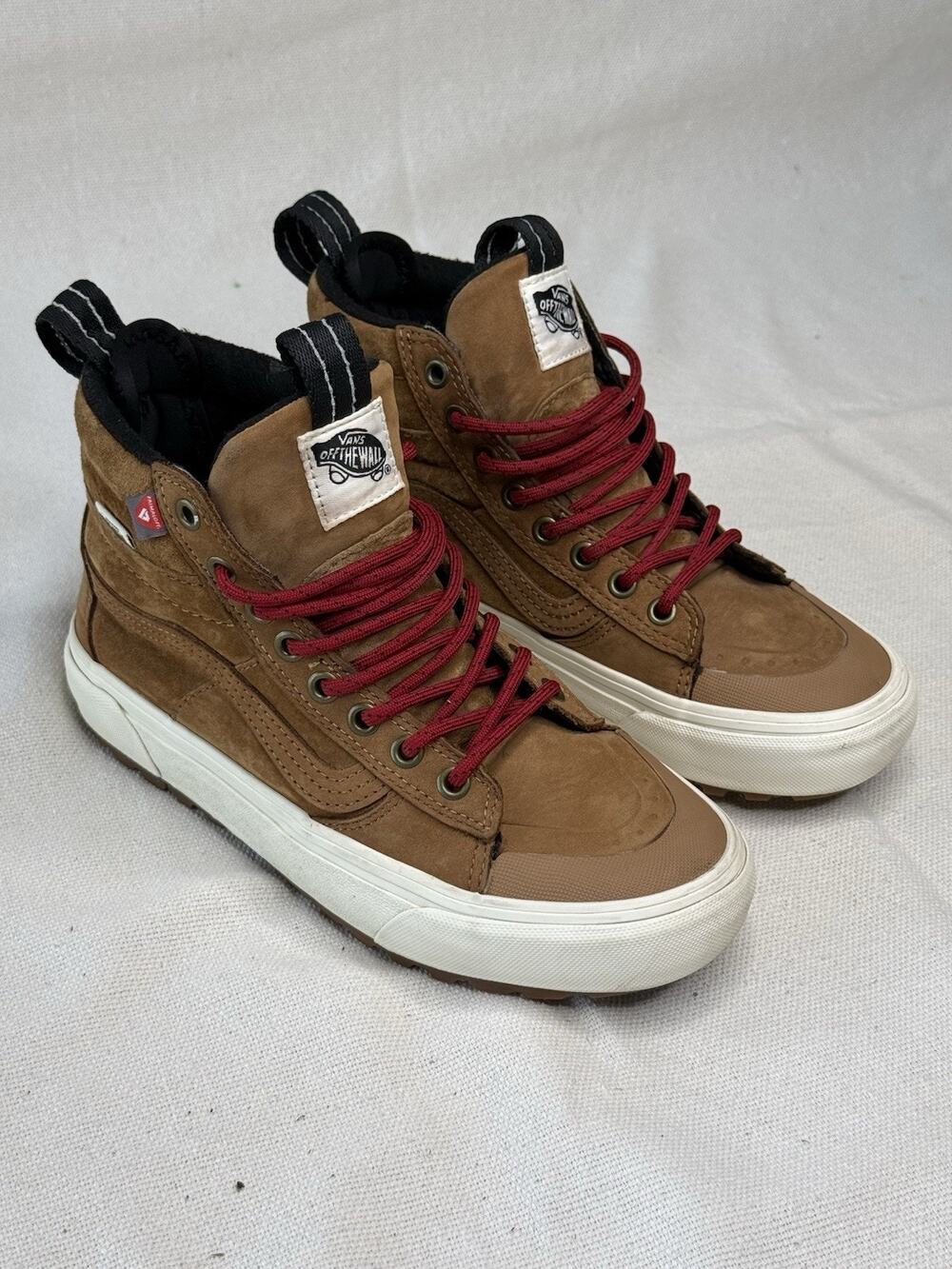 VANS Sk8 Hi MTE-2 Mens Size 5, Womens 6.5 Chipmunk Marshmallow White